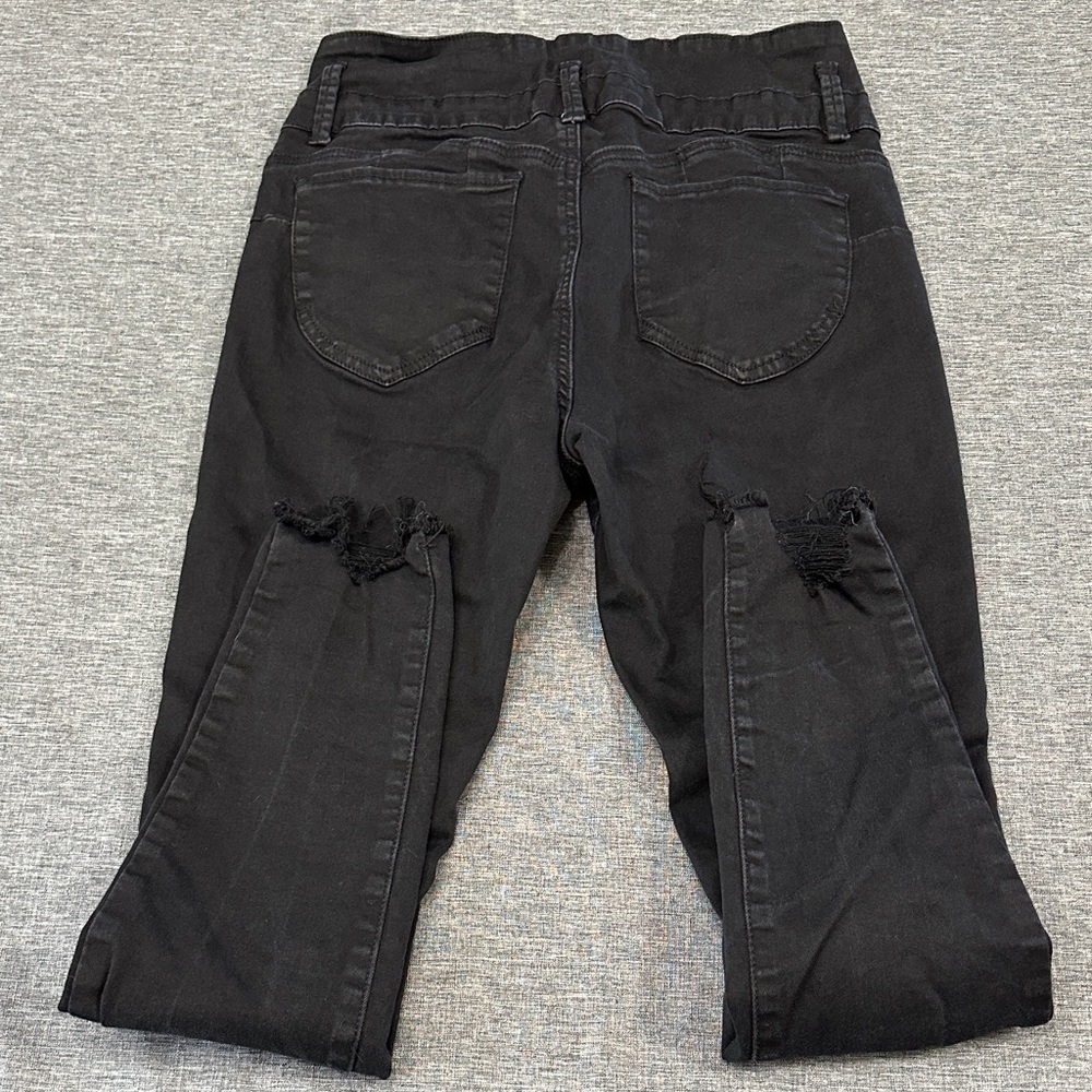 REFUGE High Rise Distressed Jeans - Picture 5 of 8